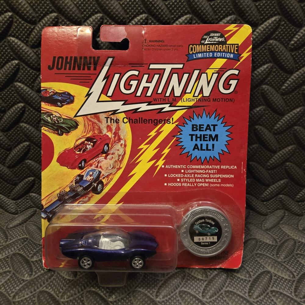 1995 Johnny Lightning Custom Turbine The Challengers Commemorative Limited